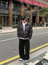  Basic pintuck wide sweatpants