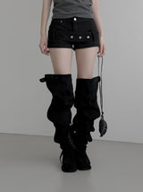Trick Belt Cotton Shorts