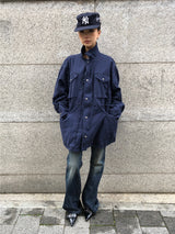 STAR BUTTON FIELD JACKET