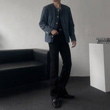CR Monic Denim Round Tweed Jacket (2 colors)