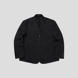 ASCLO Wool Herringbone Retro Jacket & Pants (Charcoal)