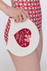 [Gingham Cottage_red] ワンピース スイムウェア