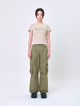 "CHASHIRE CAT" ウィメンズ T シャツ_ベージュ