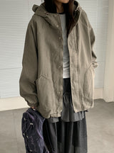 [unisex] Osharo Washing Over Hood Jacket