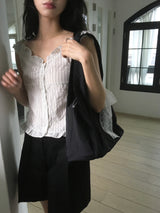 Nylon shoulder big bag