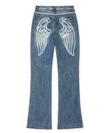 lace bt pants (blue)