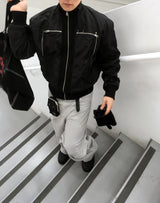 No.1624 H zipper wind JK (4color)
