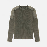 Combat Slim Shoulder Panel Knit