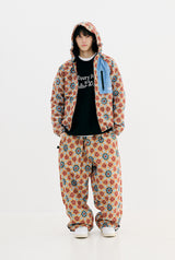 ETHNIC HOODED JACKET  