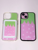 strawberry glass case