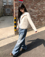 Belln Button Tweed Jacket