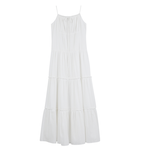 April Lace Maxi Dress White
