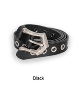 Becca Eyelet Leather Belt