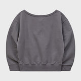 MELLOW DREAM Off Shoulder Sweatshirt
