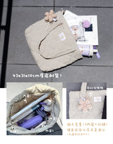 Softy Bag 軽量キルティングトート（BLACK）
