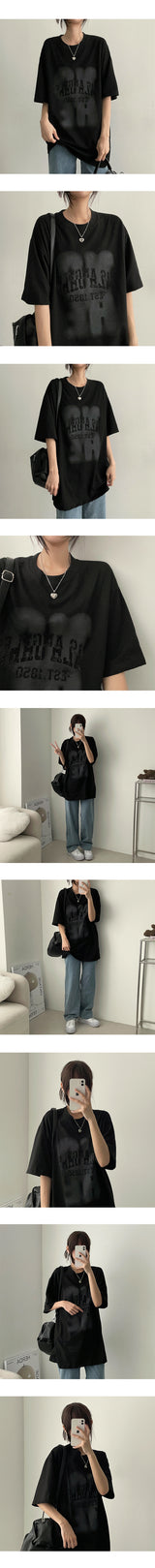 Darun Overfit Short Sleeve T-shirt covered