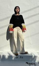 LIN BLANC COLOR DENIM PANTS code 18300