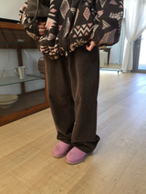 メイリーコーデュロイカラーワイドパンツ（5c）