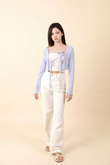 シンプルチューブトップ White