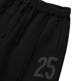 Weekend warrior typography printing washing short pants (Charcoal)
