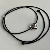 String ハートネックレス