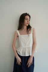 Bloom rose sleeveless