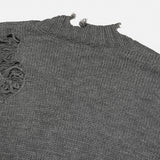 Scratcher クロップダメージカーディガン
