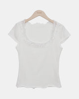 Lofil Lace Short Sleeve T-Shirt