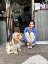 Natural training pants_butter
