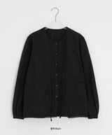 Leusyam Lace Ribbon Blouse