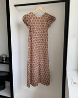 flattering puff dress