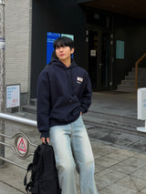 リーフデニムパンツ