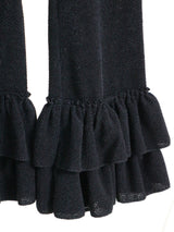 キューフリルカンカンニットブーツカットパンツ (leggings)