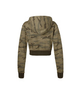 MILITARY CROP HOOD ZIP-UP_CA
