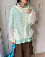 NE Summer Dot Wind Hood Jumper