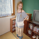 pure star belt bag white