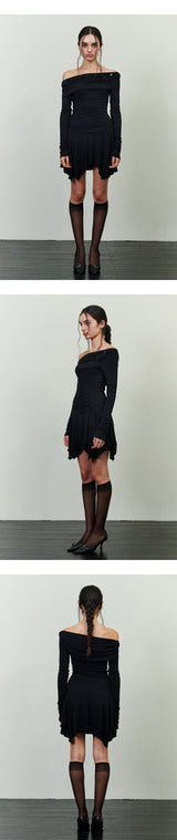ROSIE NYMPH DRESS black