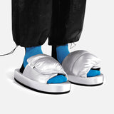 ライトクッションドオフィス & ルームシューズ_シルバー
