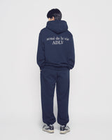 25FW ベーシックロゴナッピングズリーパンツ ダークネイビー