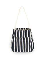 Penan striped shoulder bag