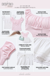 Cotton Candy Smudge Square Short Sleeve T-Shirt