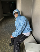 No.0853 2pocket hood wind JK (6color)
