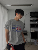 ASCLO アメリカグラフィック半袖Tシャツ (3color)