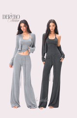 Roena pad sleeveless flare training set-up (pants long)