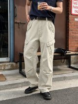 LMN Vintage Double Cargo Wide Pants (3 colors)