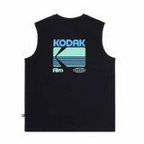 Breeze Pop Graphic Aerocool Sleeveless - BLACK