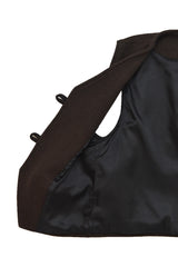 Navajoエンブロイダリーベスト (brown)