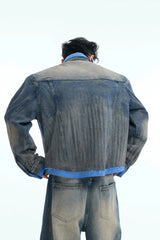 Layered Denim Jacket