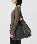 Stud Big Shoulder Bag (3color)