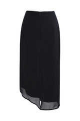 リシャラップロングスカート (black)